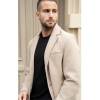 Classic Dress Coat - Beige